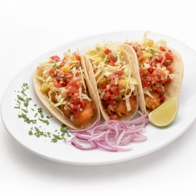 Shrimp Tacos.