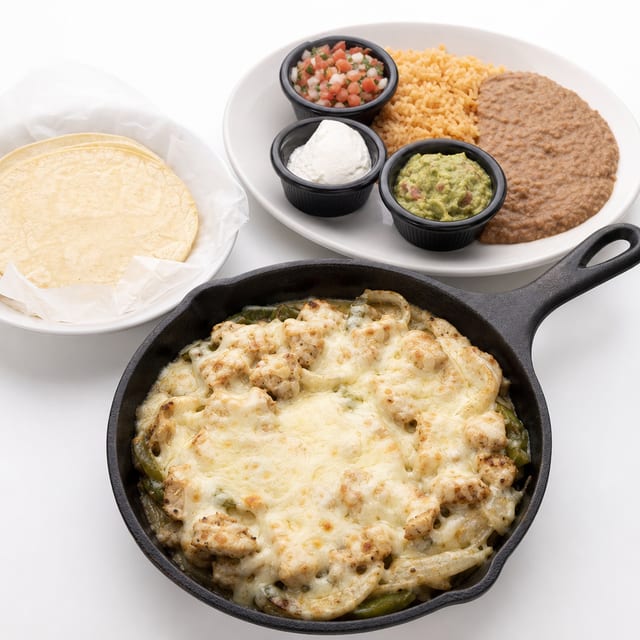 Grilled Chicken Fajita Skillet.