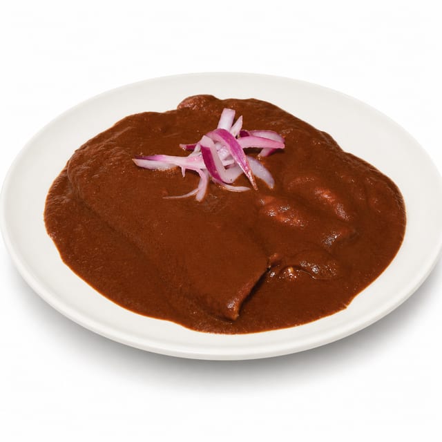 Mole Enchiladas.