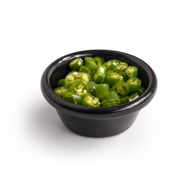 Fresh Jalapeños.